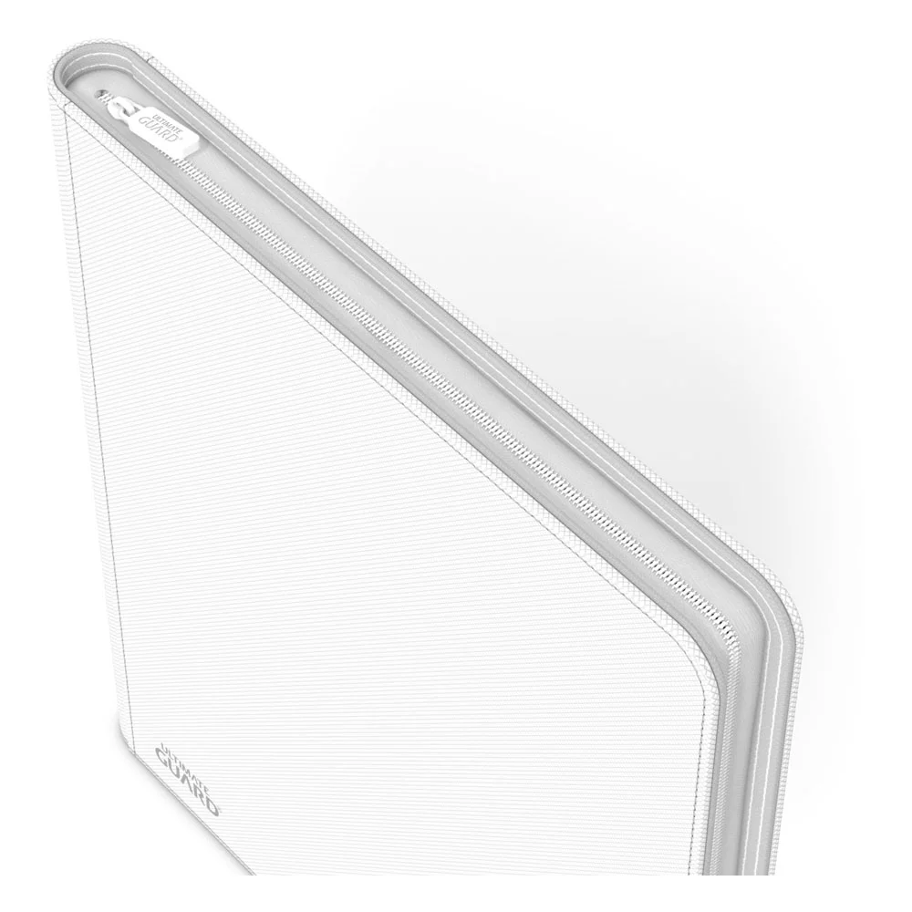 Ultimate Guard Zipfolio (480 double-sleeved cards) 24-Pocket 70 x 94 mm Xenoskin - White